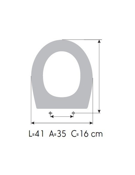 Tapa WC JACOB DELAFONT HUNO