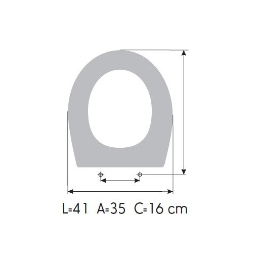 Tapa WC JACOB DELAFONT MIDEO