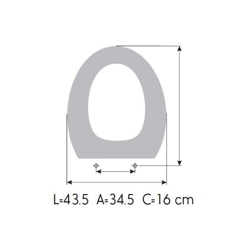 Tapa WC JACOB DELAFONT NEPTUNO