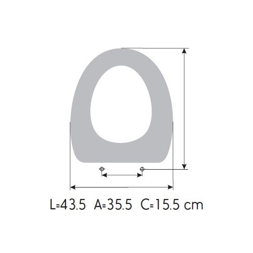 Tapa WC JACOB DELAFONT OLA