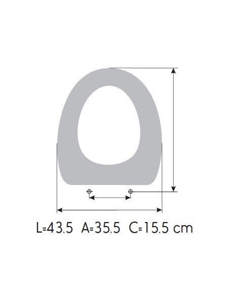 Tapa WC JACOB DELAFONT OLA
