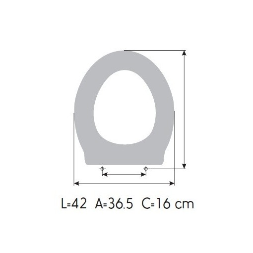 Tapa WC JACOB DELAFONT OVE