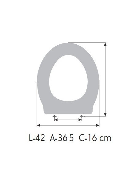 Tapa WC JACOB DELAFONT OVE