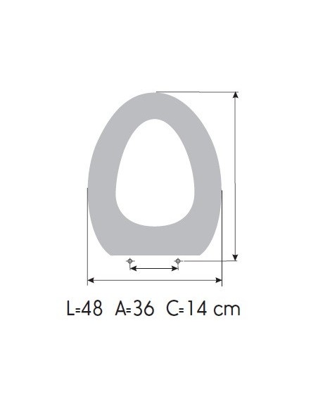 Tapa WC JACOB DELAFONT PORTRAIT