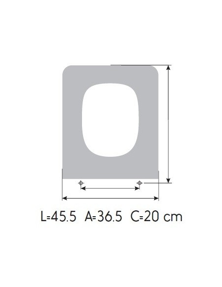 Tapa WC JACOB DELAFONT REVE