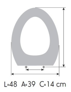 Tapa WC JACOB DELAFONT REVIVAL