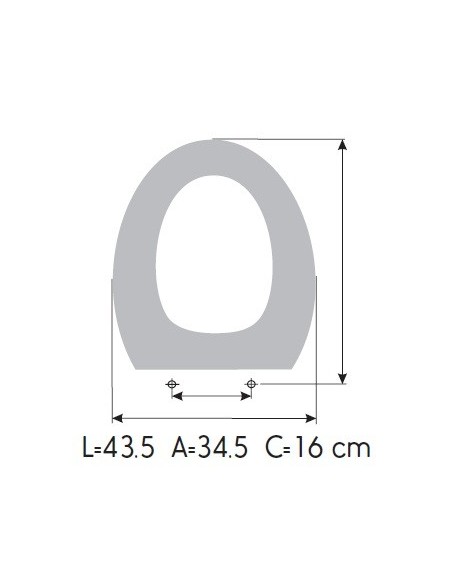 Tapa WC JACOB DELAFONT VENUS