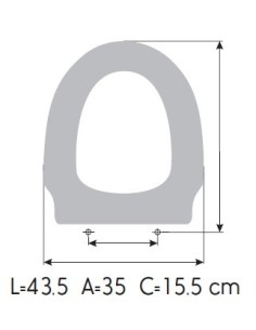 Tapa WC SANITANA GRANADA