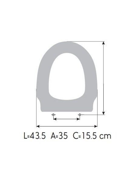 Tapa WC SANITANA GRANADA