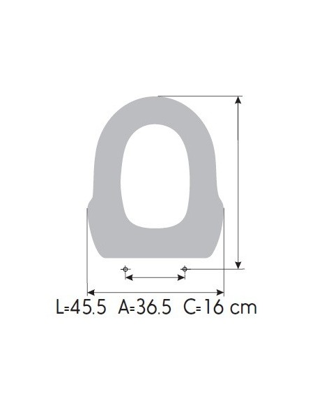 Tapa WC SANITANA GRECIA