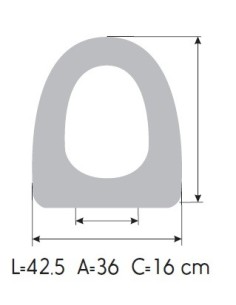 Tapa WC SANITANA JAZZ