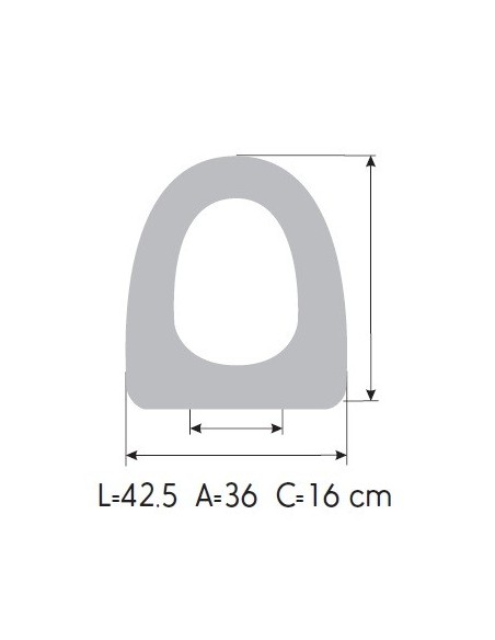 Tapa WC SANITANA KAPA