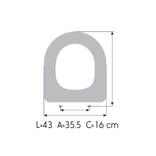 Tapa WC SANITANA NEXO