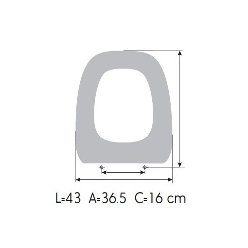 Tapa WC VALADARES CONCORDE