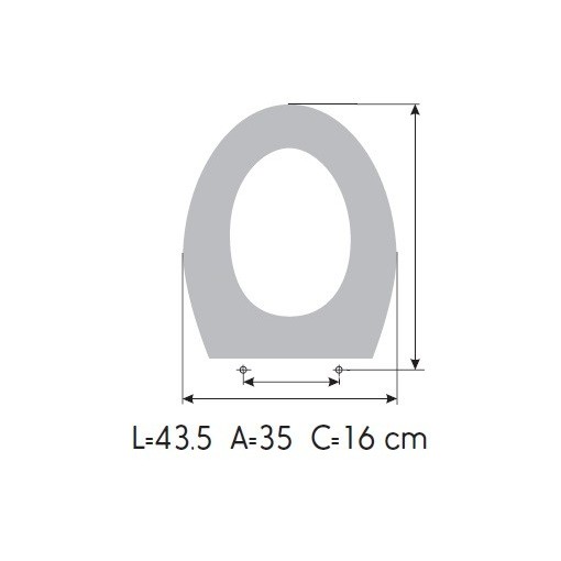 Tapa WC VALADARES EUROPA PLUS