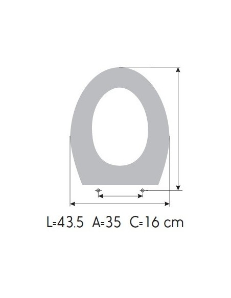 Tapa WC VALADARES EUROPA PLUS