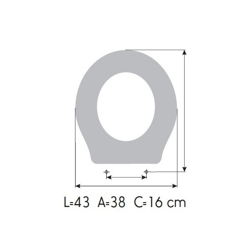 Tapa WC VALADARES NEOCLASICA