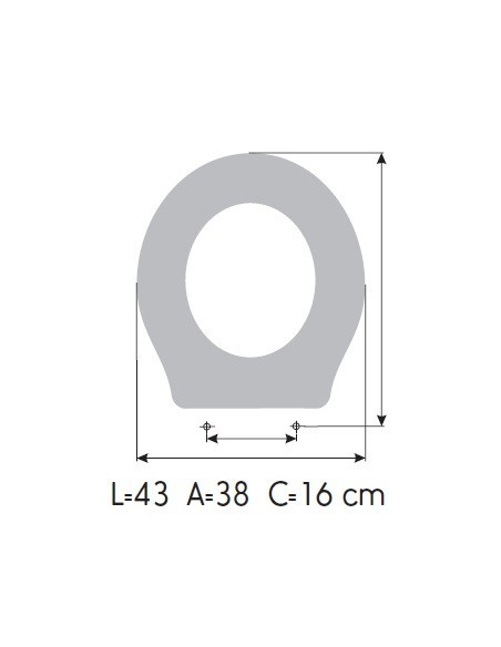 Tapa WC VALADARES NEOCLASICA