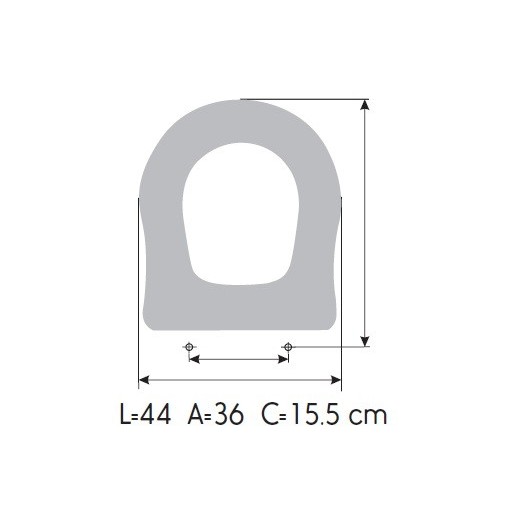 Tapa WC IDEAL STANDARD ANTALIA