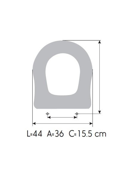 Tapa WC IDEAL STANDARD ANTALIA
