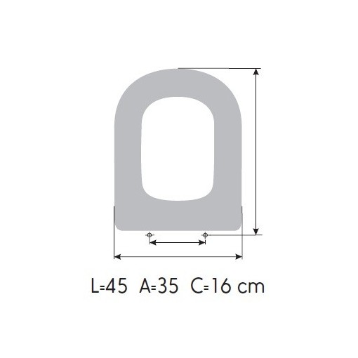 Tapa WC IDEAL STANDARD CALLA