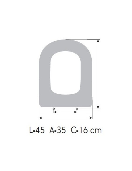 Tapa WC IDEAL STANDARD CALLA