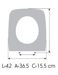 Abattant WC IDEAL STANDARD CANTICA