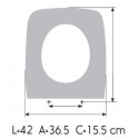 Toilet Seat IDEAL STANDARD CANTICA