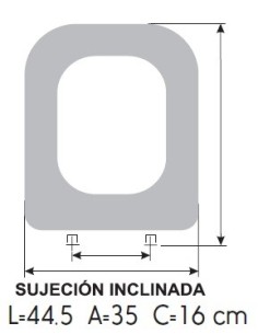 Tapa WC IDEAL STANDARD CONCA