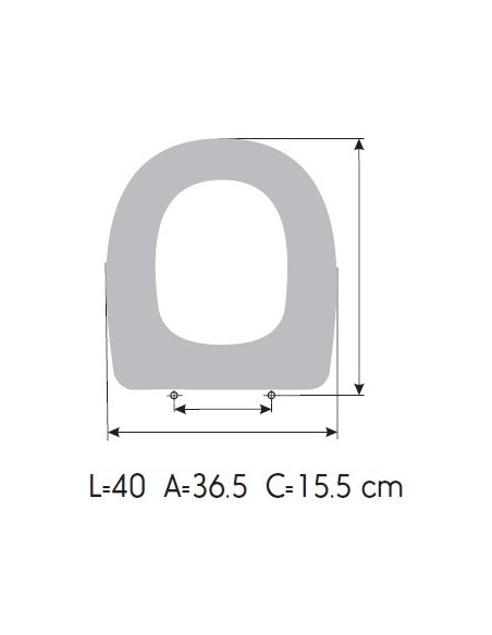 Tapa WC IDEAL STANDARD CONNECT SPACE