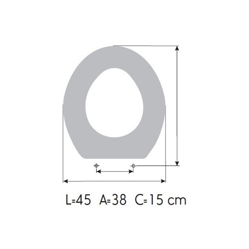Tapa WC IDEAL STANDARD COROLLA