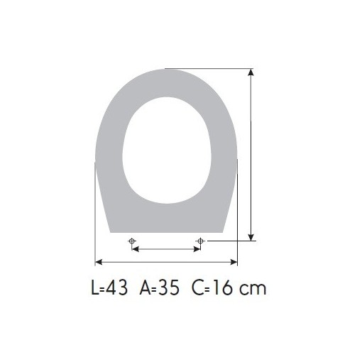 Tapa WC IDEAL STANDARD KHEOPS