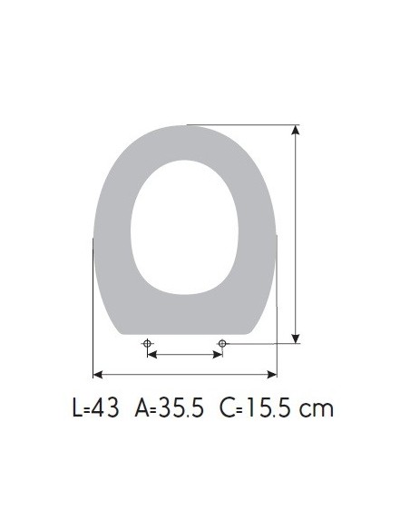 Tapa WC IDEAL STANDARD LAGUNA