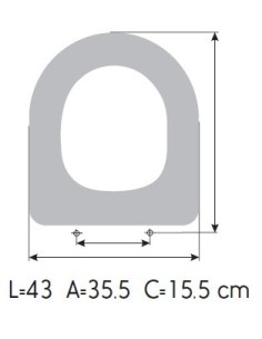 Tapa WC IDEAL STANDARD MADISON