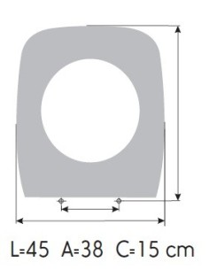 Tapa WC IDEAL STANDARD NEWSON