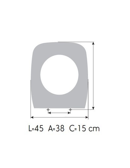 Tapa WC IDEAL STANDARD NEWSON