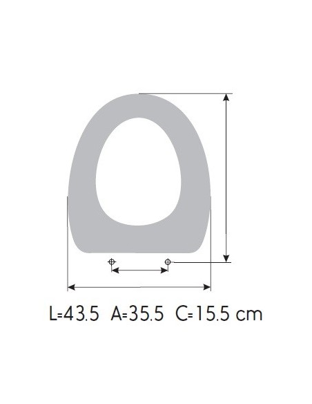 Tapa WC IDEAL STANDARD NOVELLA
