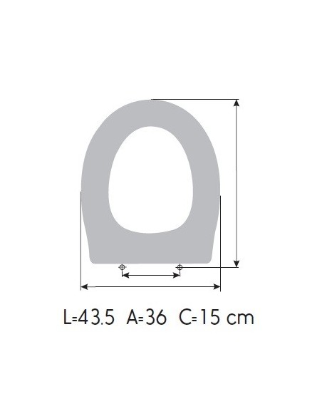 Tapa WC IDEAL STANDARD SAN REMO