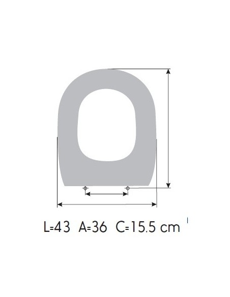 Tapa WC IDEAL STANDARD TESI