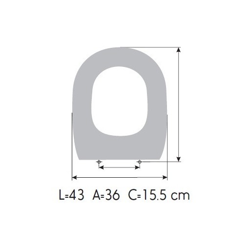 Tapa WC IDEAL STANDARD VERDI