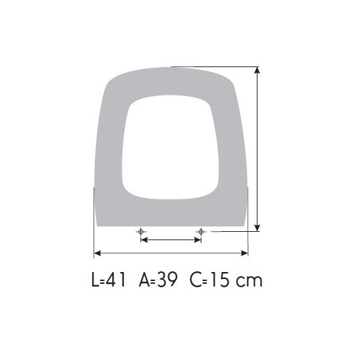 Tapa WC GALASSIA SA02