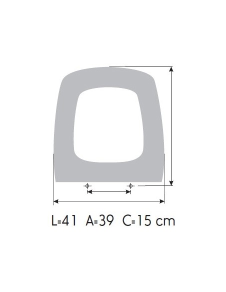 Tapa WC GALASSIA SA02