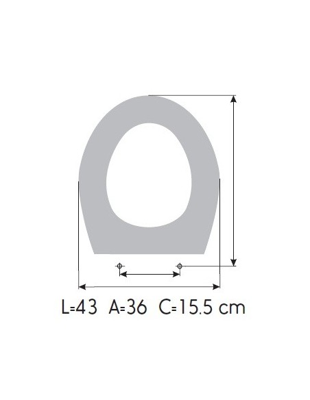 Tapa WC VILEROY BOCH GRAN GRACIA