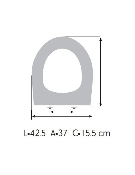 Tapa WC VILEROY BOCH TARGA