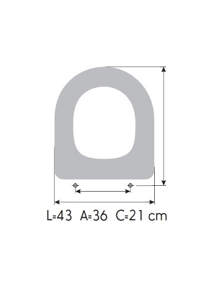 Tapa WC CERABATI ERICA