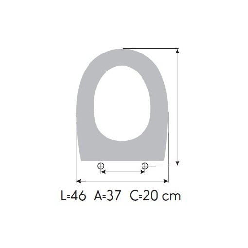 Tapa WC CESAME ARETUSA