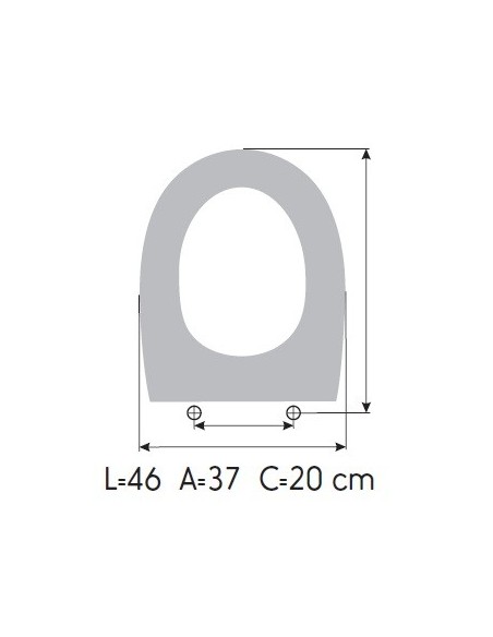 Tapa WC CESAME ARETUSA