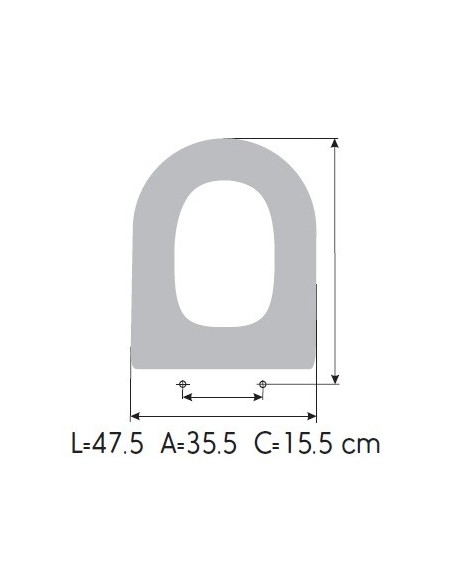 Tapa WC CESAME SINTESIS