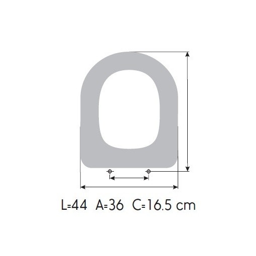Tapa WC DOLOMITE CLODIA