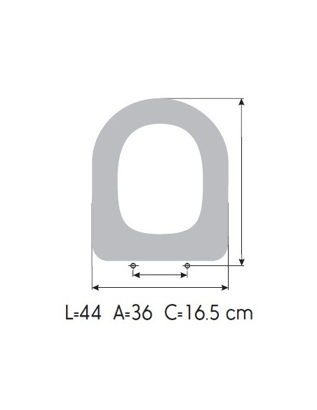 Tapa WC DOLOMITE CLODIA